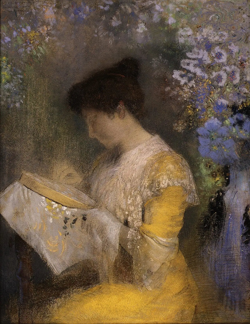 Madame Arthur Fontaine (Marie Escudier) - Odilon Redon