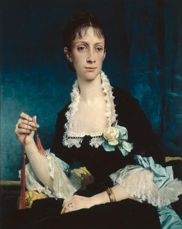 Portrait de Madame Raoul-Alfred Philippe - Jules-Élie Delaunay