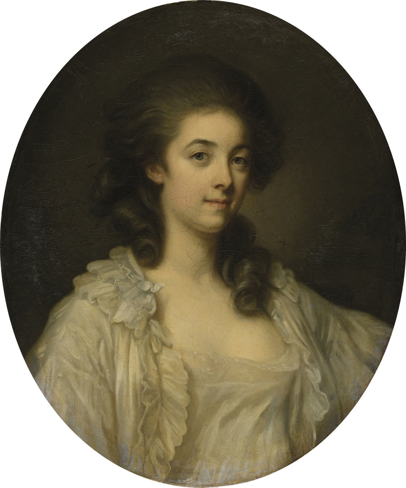 Madame de Champcenetz' portræt - Jean-Baptiste Greuze
