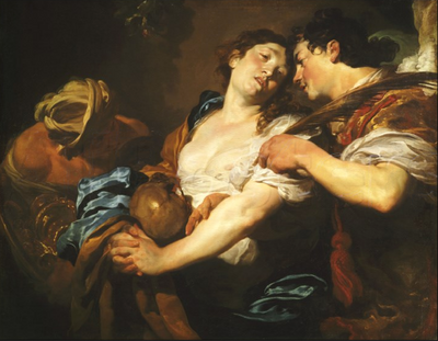 La tentation de sainte Marie-Madeleine - Johann Liss