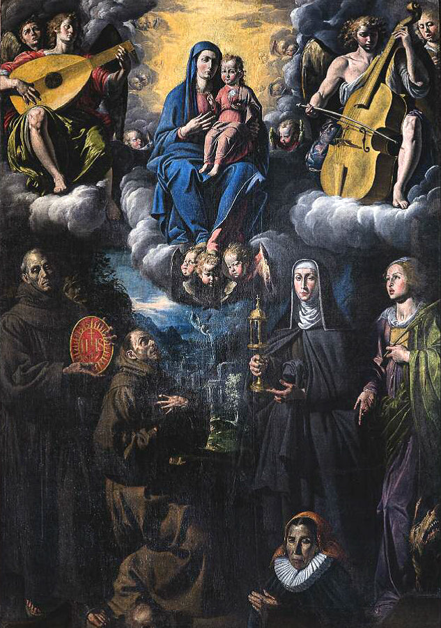 Madone du feu séduit - Tanzio da Varallo