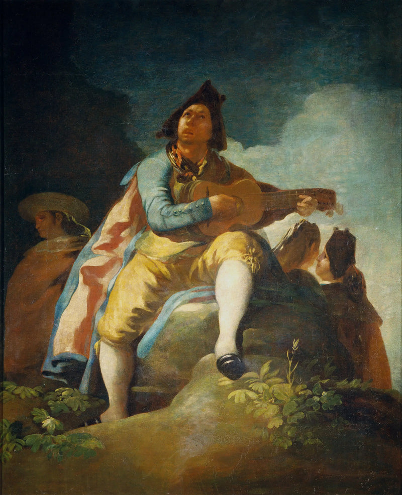 Guitarmanden - Francisco de Goya