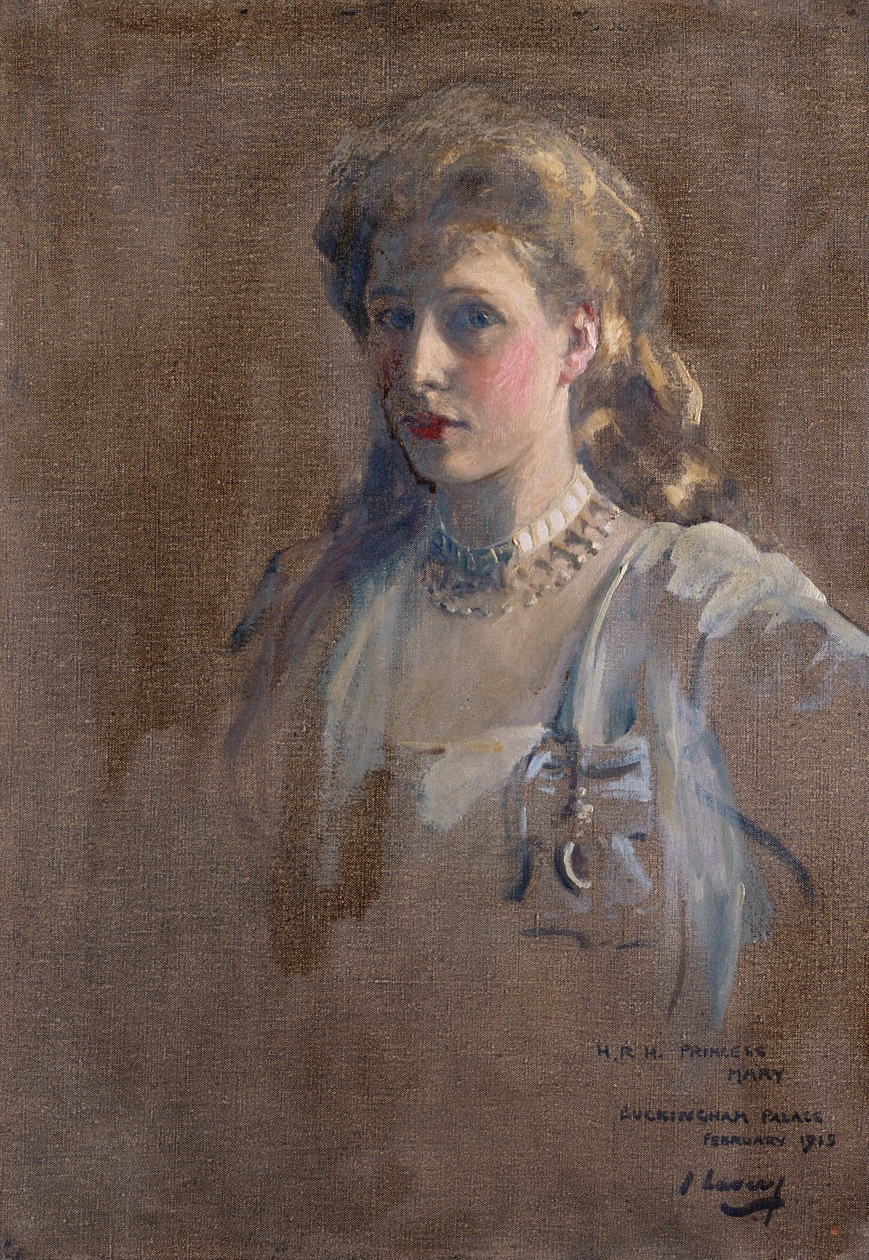 Mary, princesse royale (1897-1965), devenue plus tard comtesse de Harewood - John Lavery