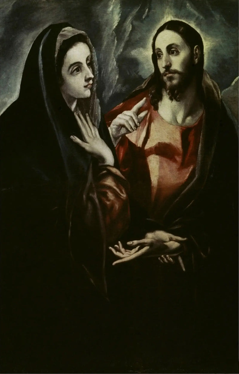 Jesus' afsked til Maria - El Greco