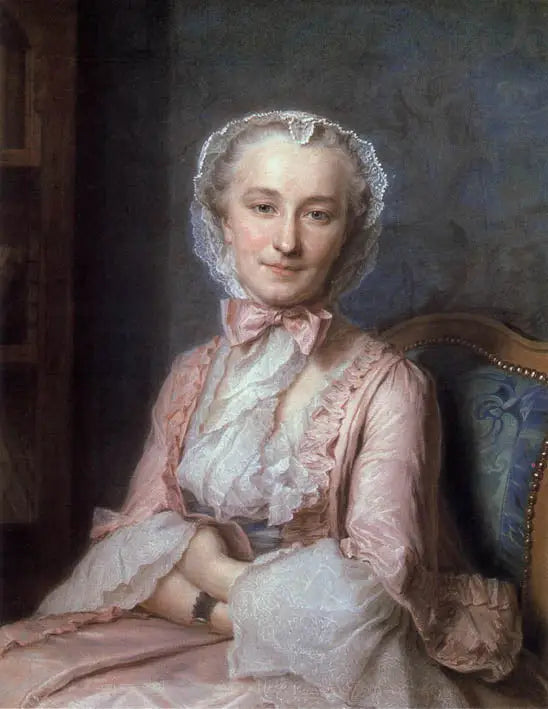 Portrait de Mademoiselle Sallé - Maurice-Quentin de La Tour - Alpha Reproduction