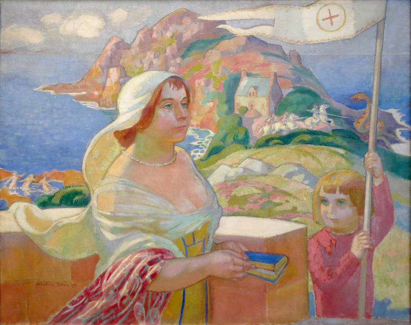 Prinsessen i tårnet - Maurice Denis
