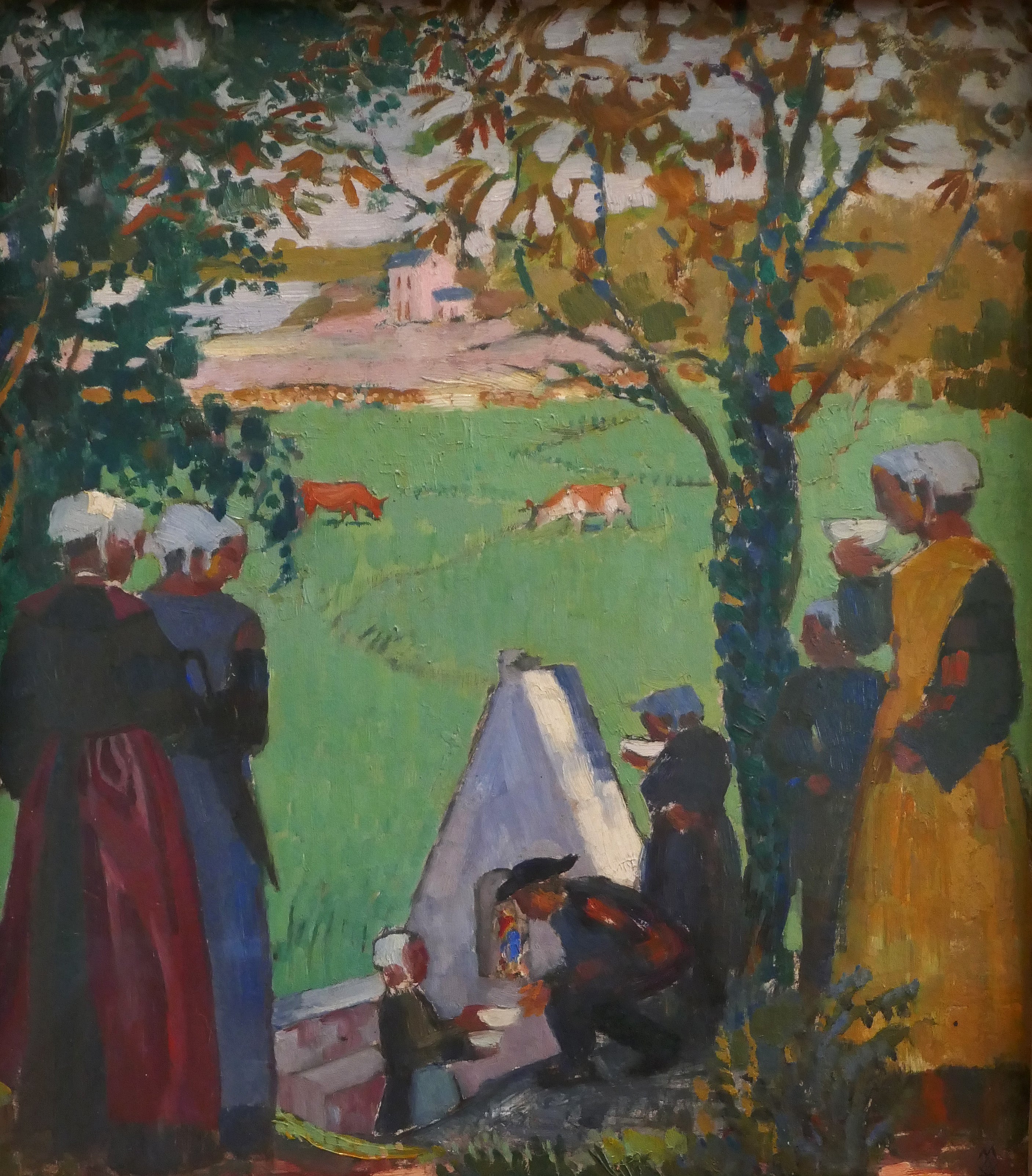 Source sacrée de Guidel - Maurice Denis - Alpha Reproduction