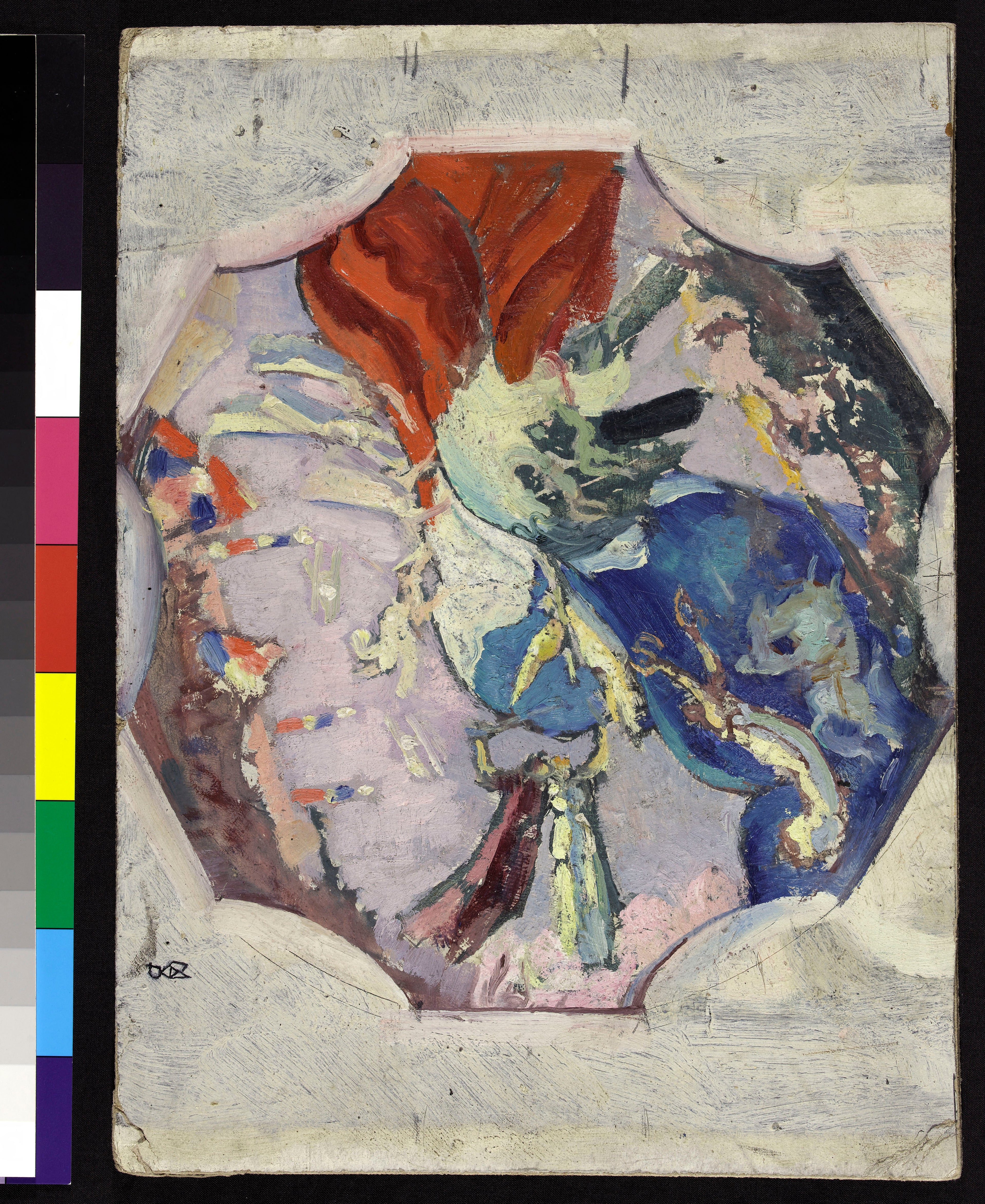 La Victoire esquisse pour la coupole Dutuit Petit Palais 1er projet - Maurice Denis - Alpha Reproduction