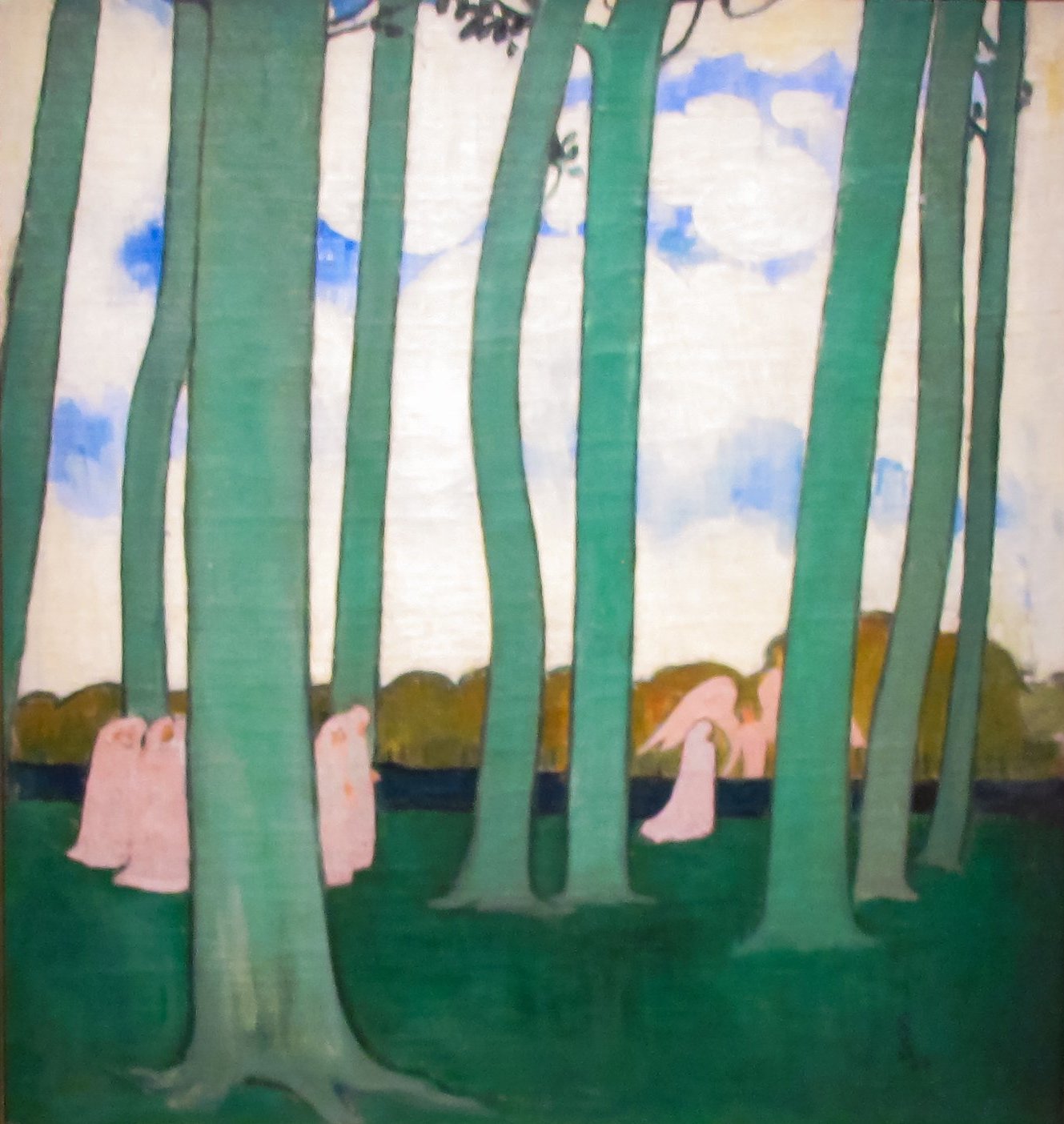 Paysage aux arbres verts - Maurice Denis - Alpha Reproduction