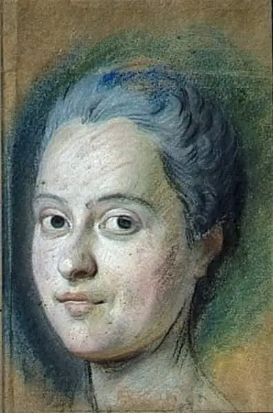 Marie-Josèphe de Saxe dauphine de France (1731-1767) - Maurice-Quentin de La Tour - Alpha Reproduction