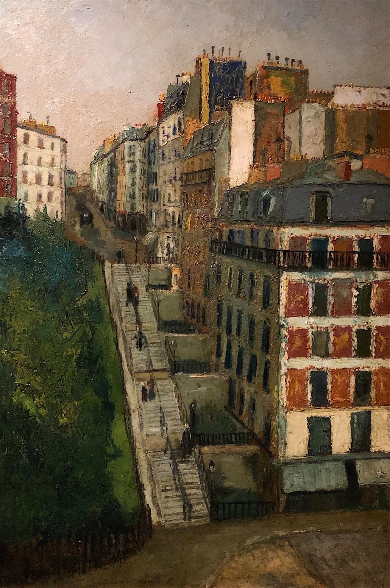 Rue Muller à Montmartre - Maurice Utrillo