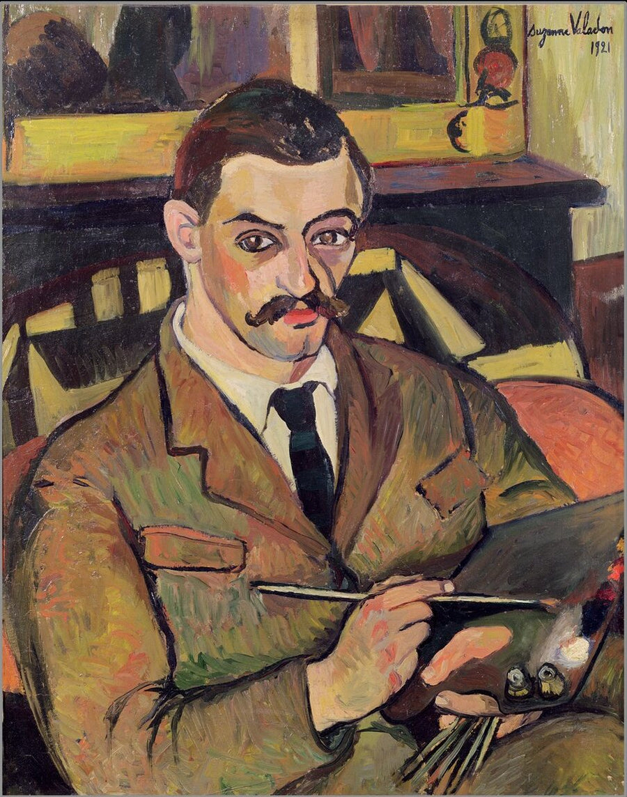 Portrait de Maurice Utrillo - Suzanne Valadon