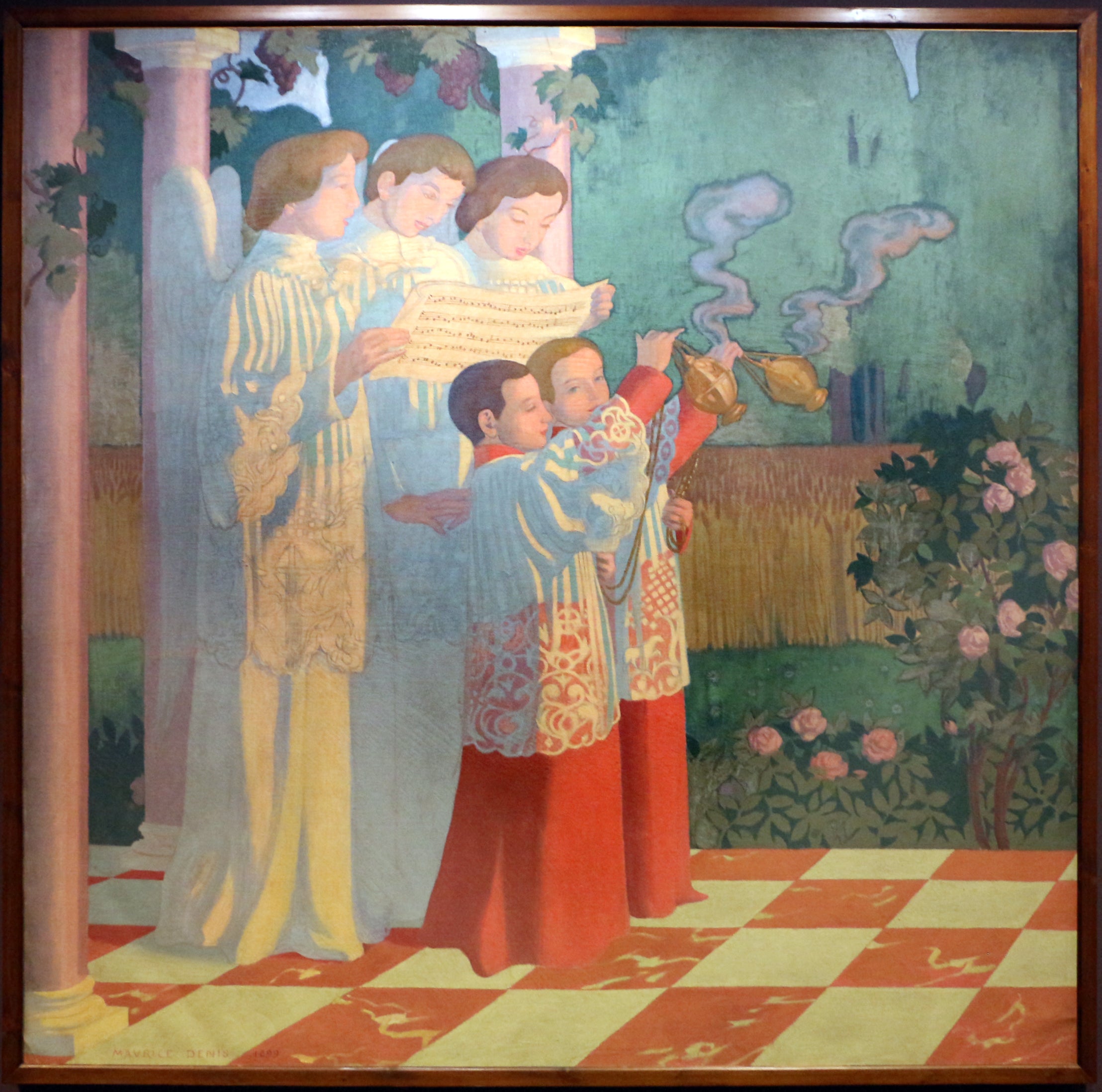L’exaltation de la sainte Croix et la glorification du sacrifice de la messe - Maurice Denis - Alpha Reproduction