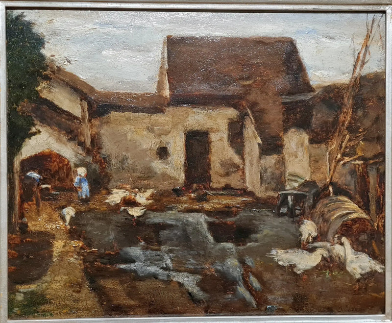 Barbizon gård - Max Liebermann