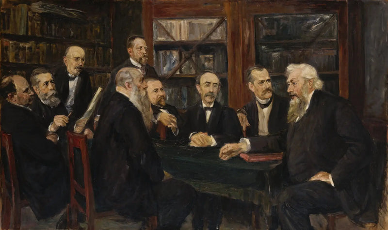 Le Hamburgische Professorenkonvent - Max Liebermann