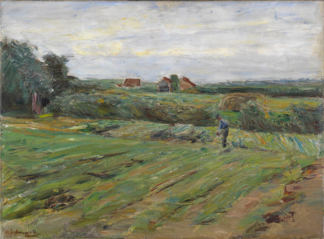 Høstens Mark (Erntefeld) - Max Liebermann