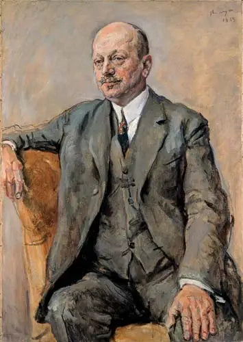 Portræt af Julius Freund - Max Slevogt