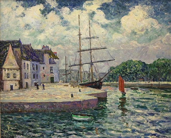 Havnen i Saint-Goustan i Auray - Maxime Maufra