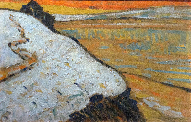 Pont-Aven, rød himmel - Maxime Maufra