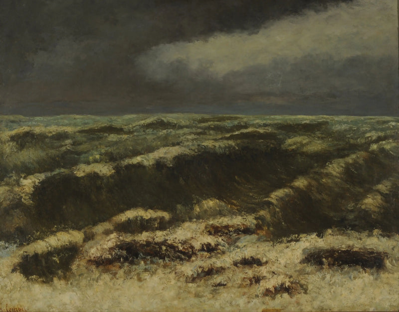 Mere Stormfuld - Gustave Courbet