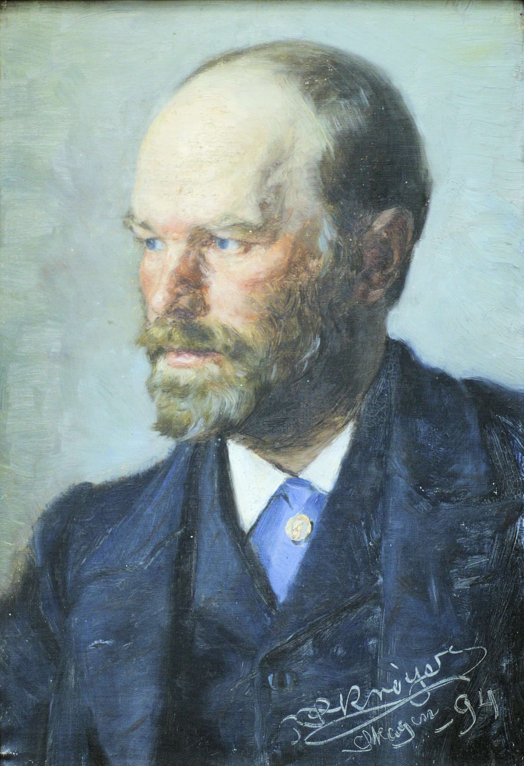 Portrait de Michael Ancher - Peder Severin Krøyer