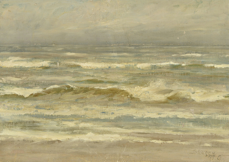 Udbrydere i Skagen. -Michael Peter Ancher