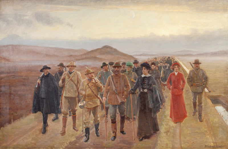 Efter den sidste køretur. - Michael Peter Ancher