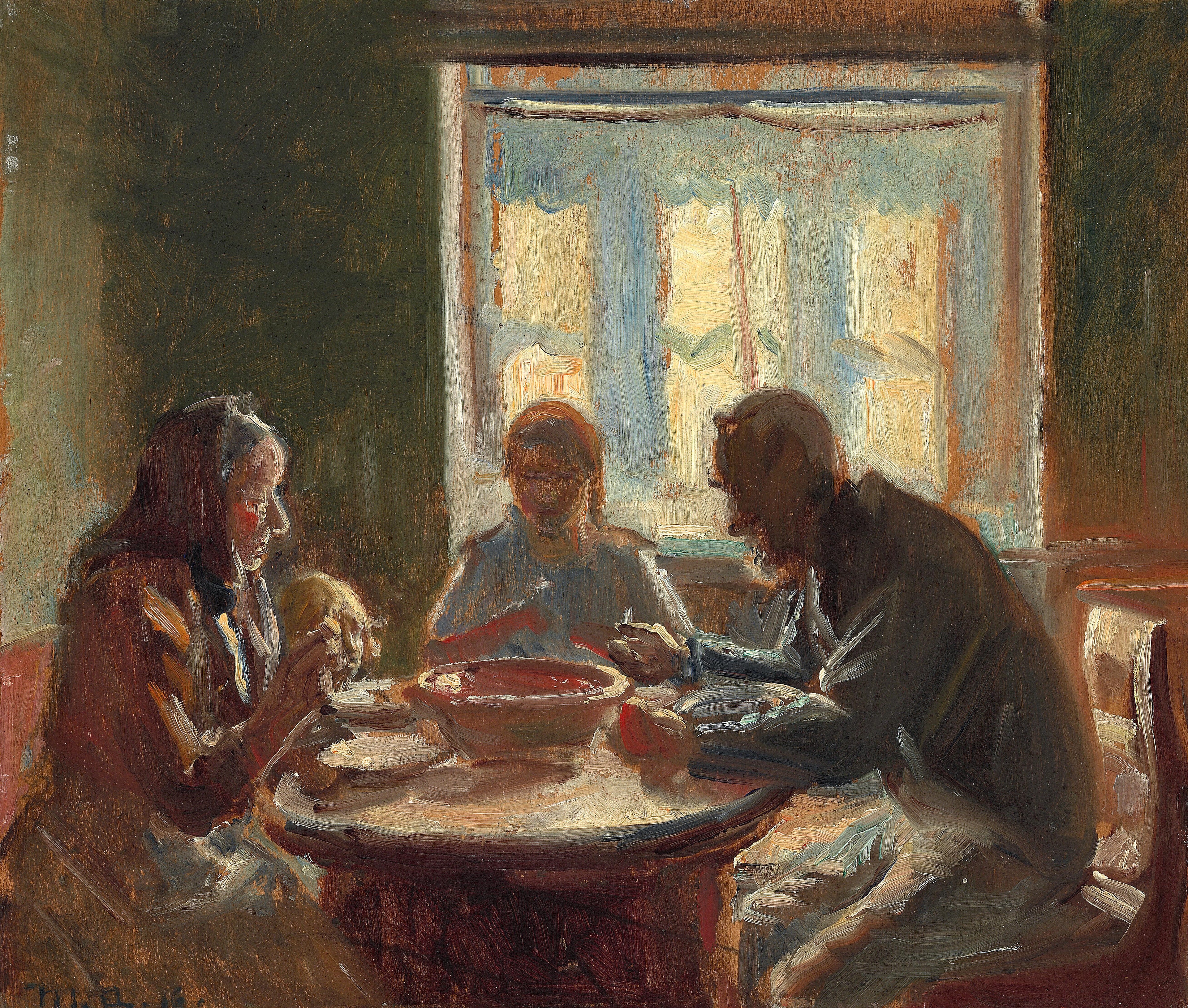 Morgenstemning. -Michael Peter Ancher
