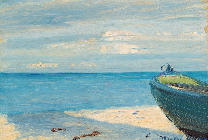 Ved stranden, Skagen. -Michael Peter Ancher