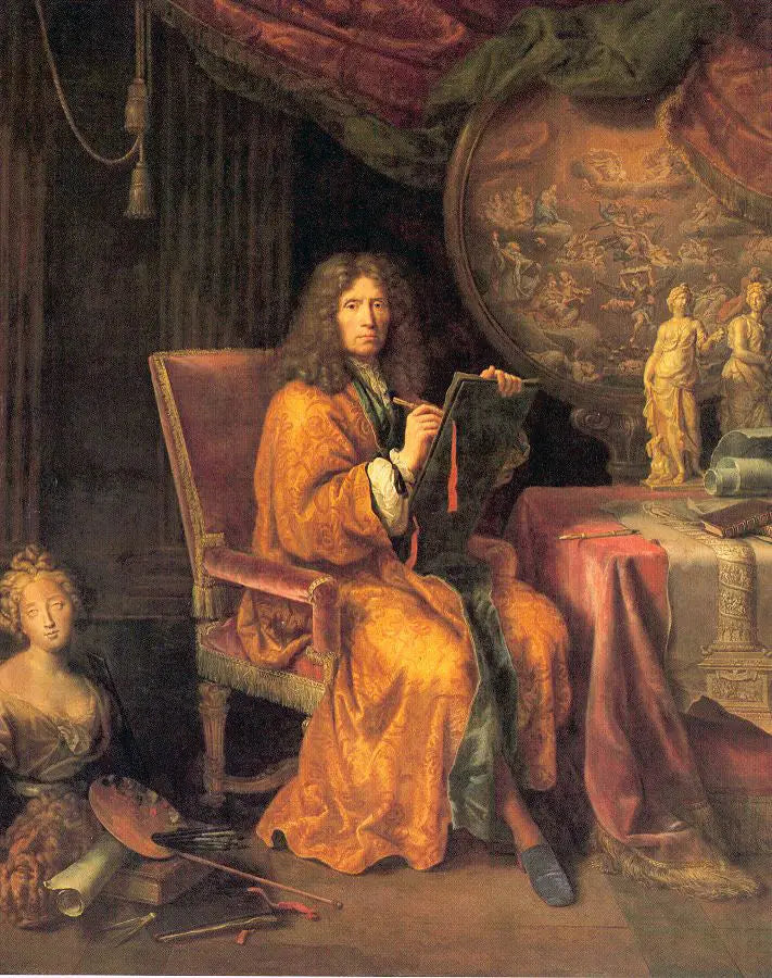 Kunstnerens portræt - Pierre Mignard