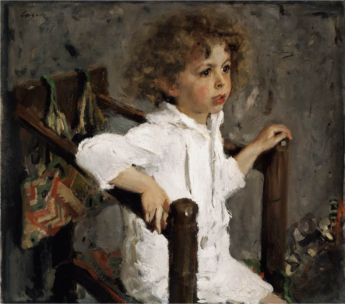 Portrait de Mika Morozov - Valentin Serov