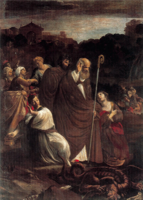 Mirakel af Saint Véran - Giovanni Lanfranco