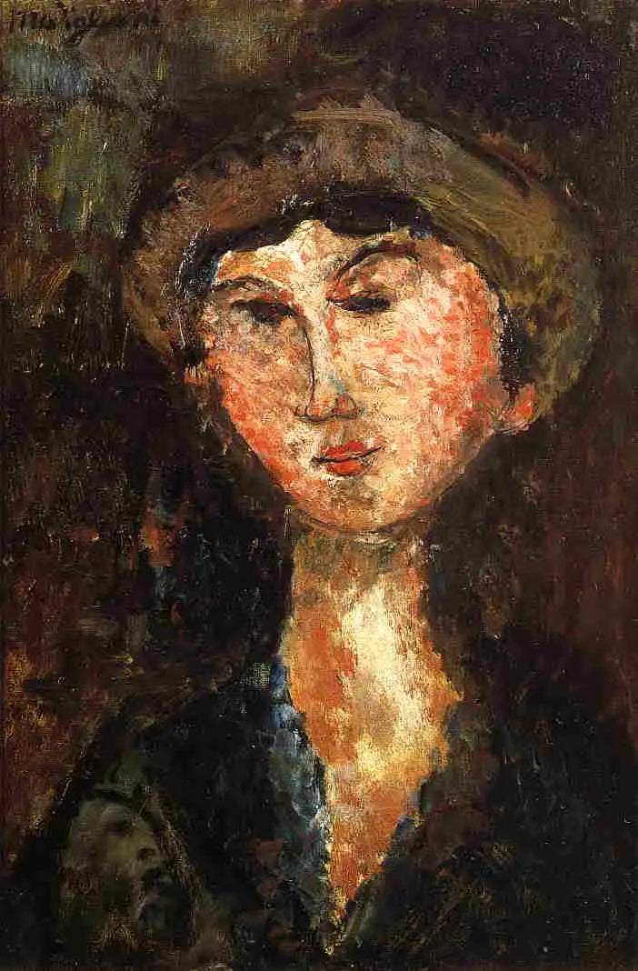 Portræt af Béatrice Hastings - Amedeo Modigliani