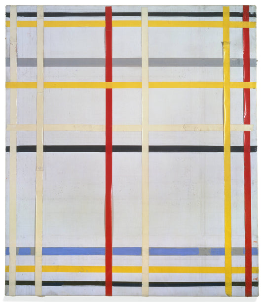 Reproduction du tableau « New York City 2 [inachevé, anciennement New York City III] - Piet Mondrian » par Alpha Reproduction en peinture à l’huile
