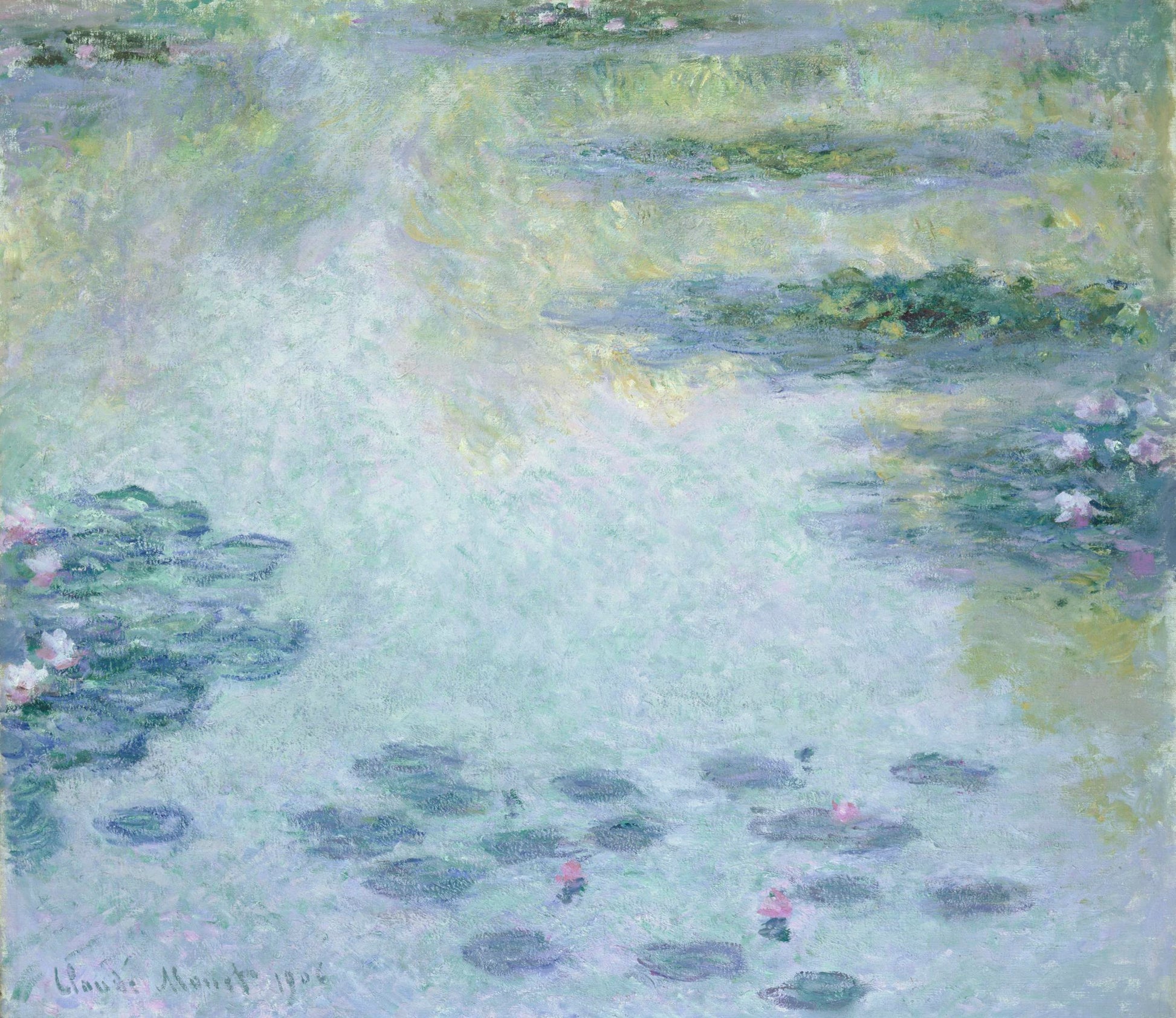 Reproduction du tableau « Les lilyes - Claude Monet » par Alpha Reproduction en peinture à l’huile