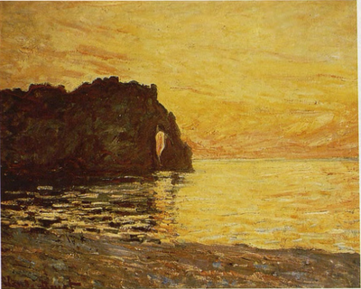 La Manne-Porte, Étretat - Claude Monet