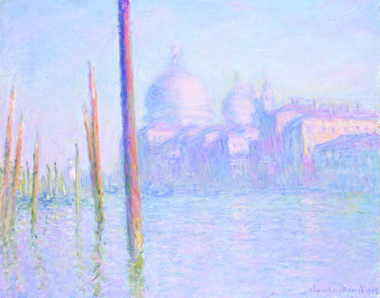 🎨 Den Store Kanal, Venedig – Claude Monet, 1908