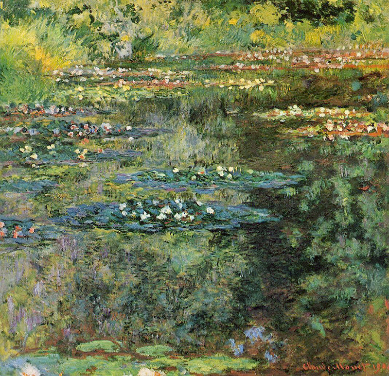 🌿 Nymphéas (1908) – Claude Monet