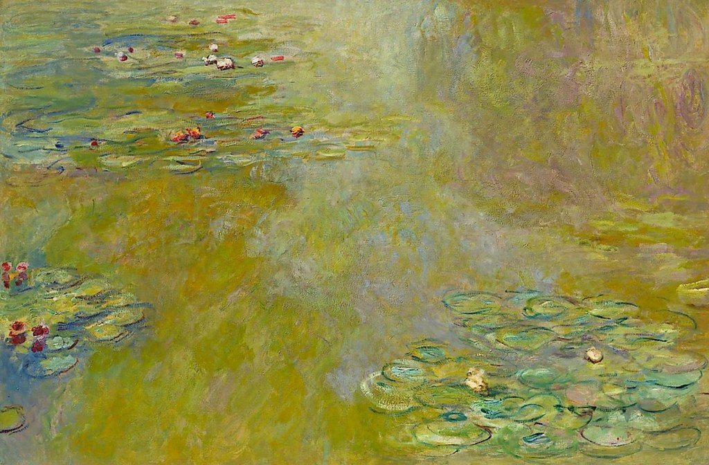 🌸 Nymphéas – Claude Monet (omkring 1918–1919)