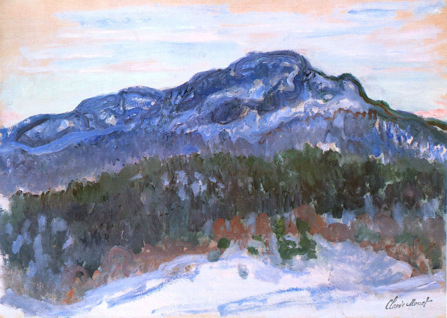 Kolsås-bjerget - Claude Monet