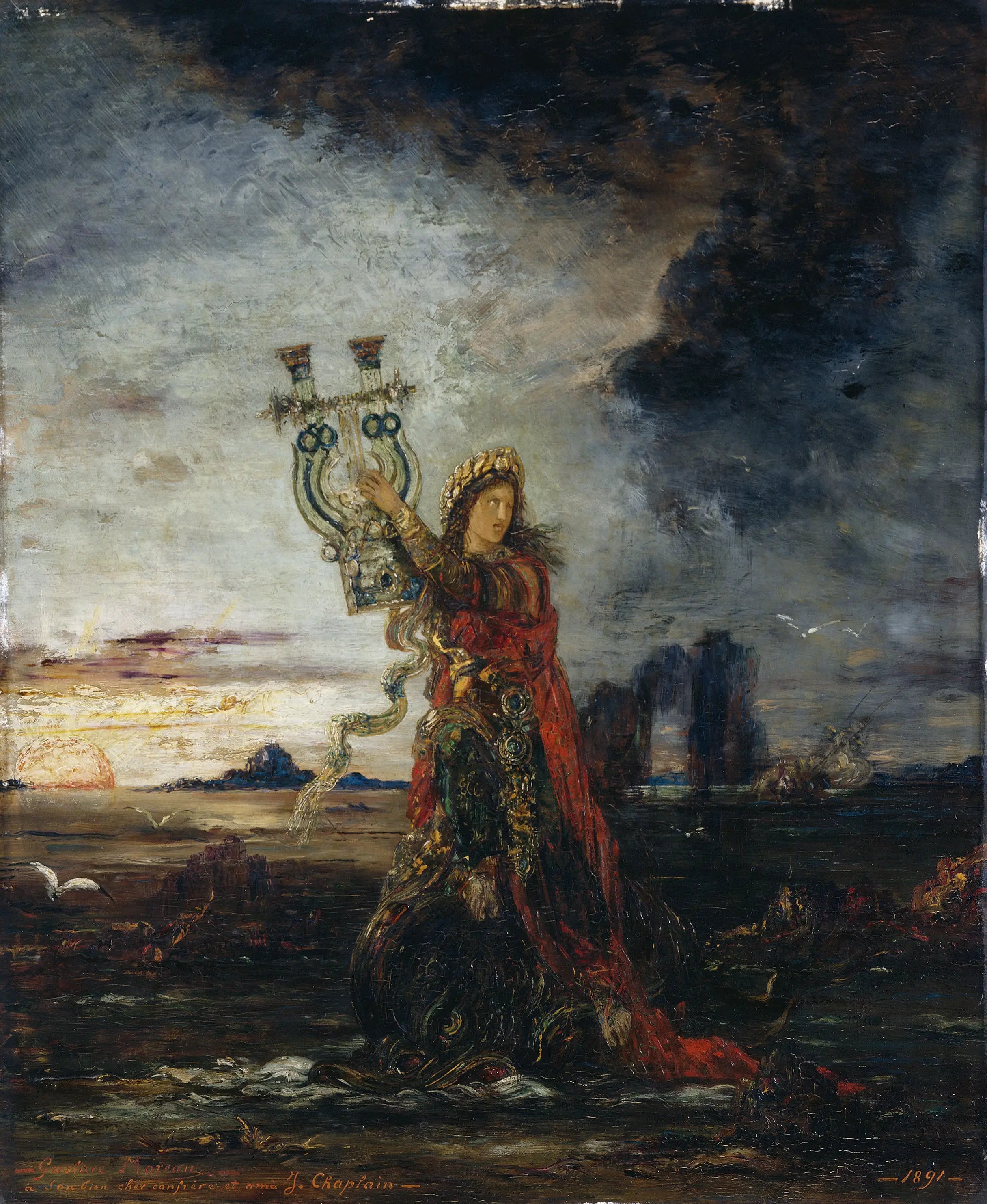Arion - Gustave Moreau - Alpha Reproduction