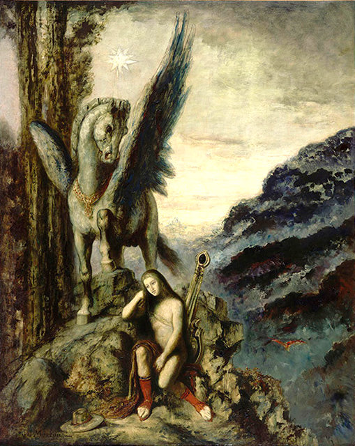Den Rejsende Digter - Gustave Moreau
