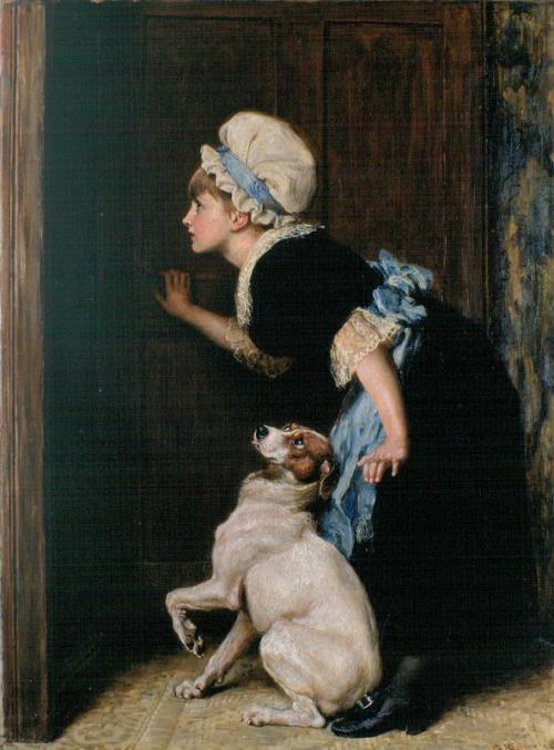 Mère Hubbard - Briton Rivière