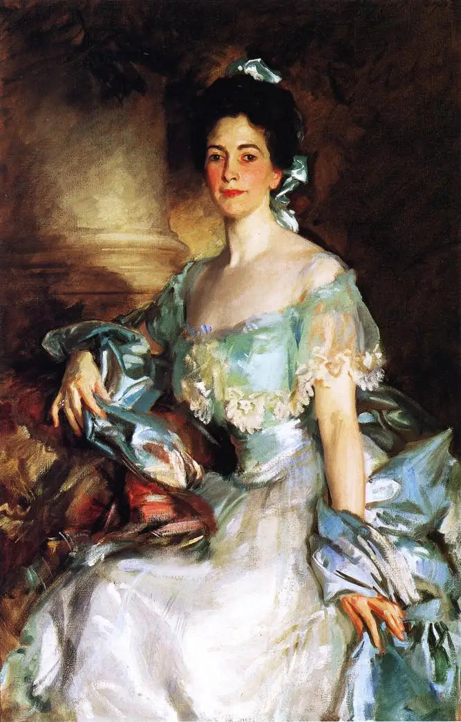 Portræt af fru A. Lawrence Rotch - John Singer Sargent