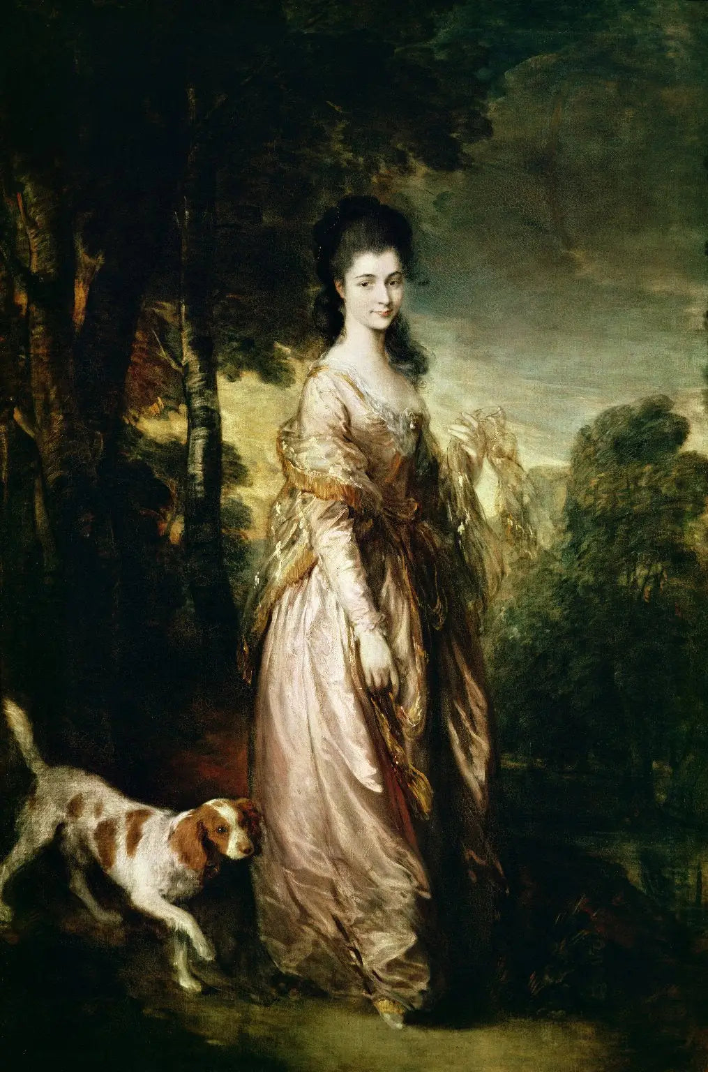 Mme Lowndes-Stone - Thomas Gainsborough - Alpha Reproduction