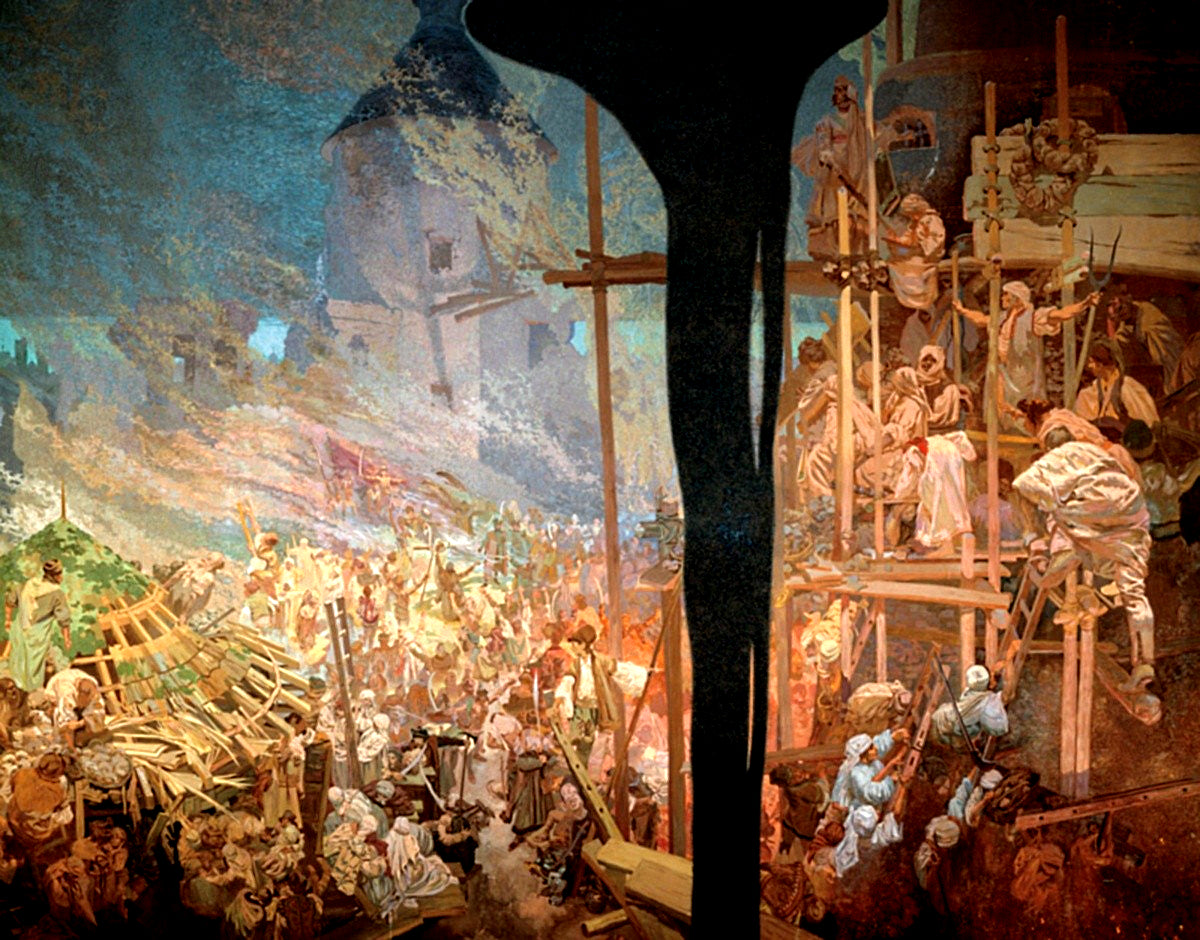 Forsvaret af Szigetvár - Alphonse Mucha