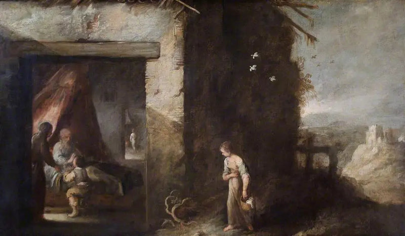 Isaac velsigner Jakob - Bartolomé Esteban Murillo