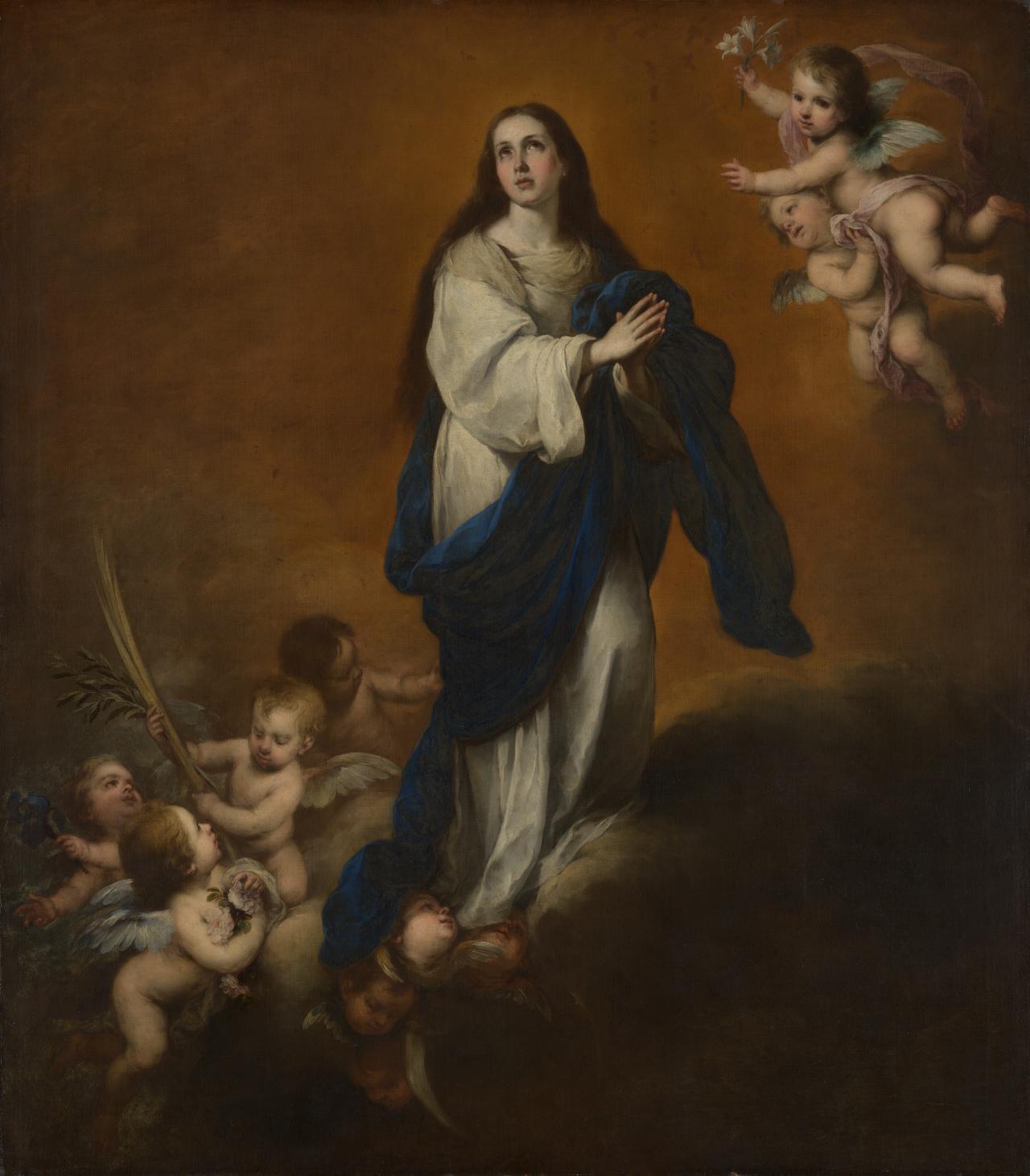 Den Uplettede Undfangelse - Bartolomé Esteban Murillo
