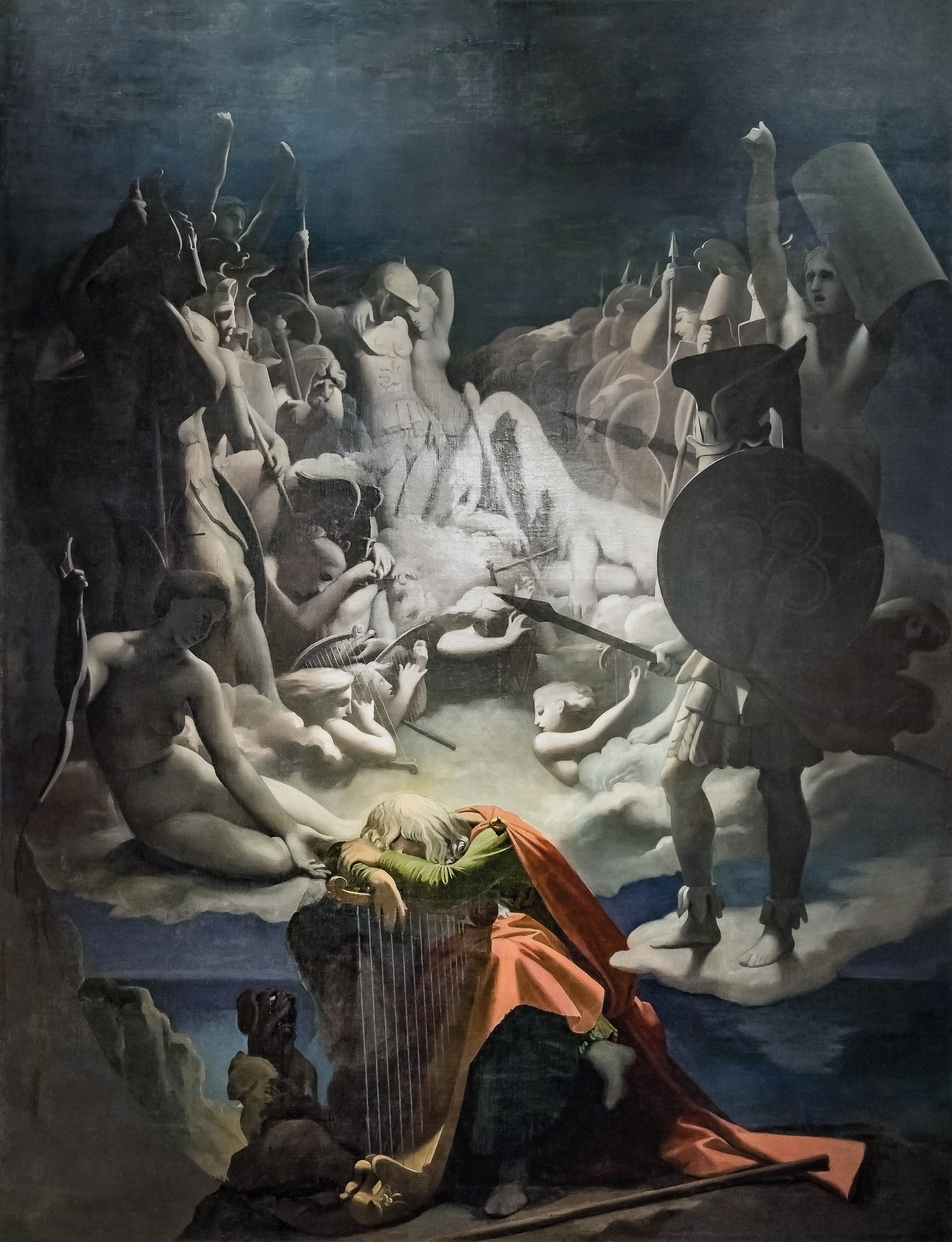 Ossians drøm - Jean-Auguste-Dominique Ingres