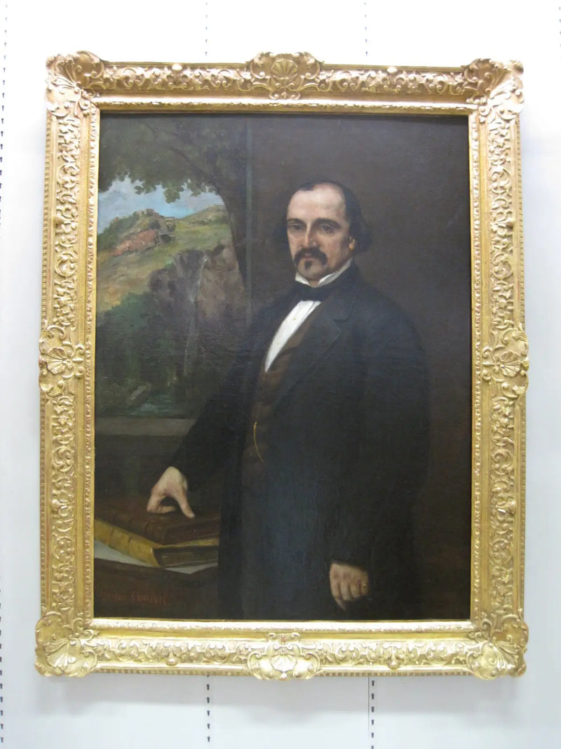 Portræt af Jean Paul Mazaroz - Gustave Courbet
